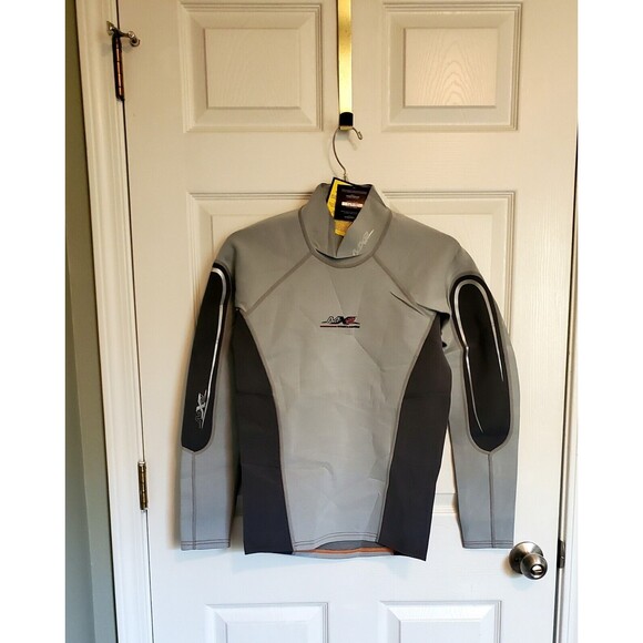 Magic Marine Metalite MX2 Racing Vest Shirt Med Long Sleeved Grey Neoprene NWT - Picture 1 of 9